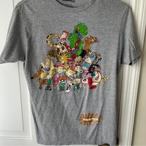 Nickelodeon Gray Graphic T-Shirt